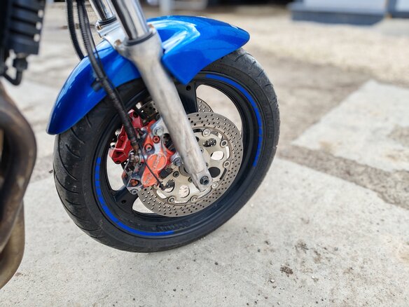 1999 Kawasaki ZR-7, синий, 210000 рублей - вид 7