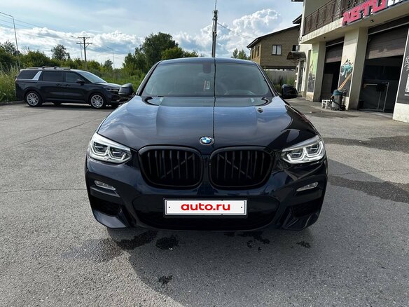 2019 BMW X4 30d II (G02), чёрный, 4400000 рублей - вид 1