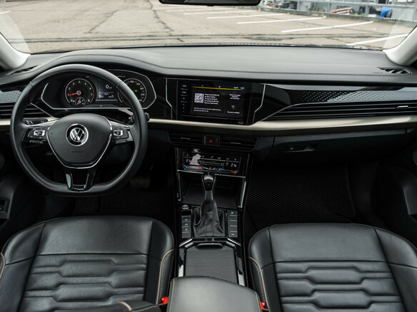 2020 Volkswagen Passat (North America and China), чёрный - вид 12