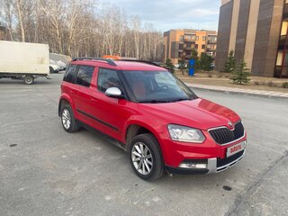 2015 Skoda Yeti I Рестайлинг, красный, 1147000 рублей, вид 1