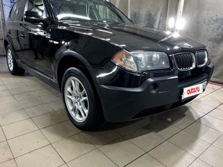 2005 BMW X3 25i I (E83), чёрный, 690000 рублей, вид 2