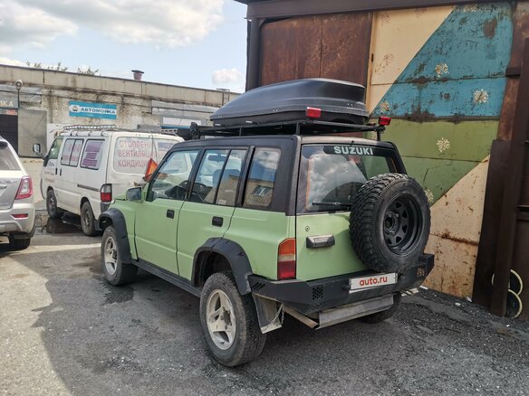 1995 Suzuki Vitara I, зелёный, 450000 рублей - вид 4