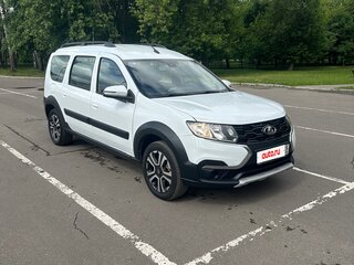 2021 Lada (ВАЗ) Largus Cross I Рестайлинг, белый, 1050000 рублей, вид 4