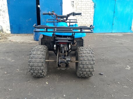 2023 Motoland ATV 125 Fox, синий, 75000 рублей, вид 1
