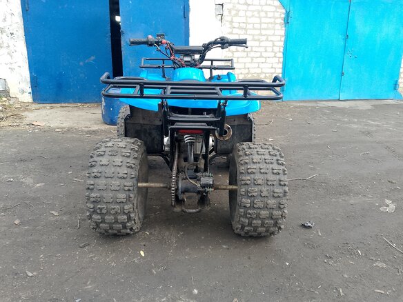 2023 Motoland ATV 125 Fox, синий, 75000 рублей