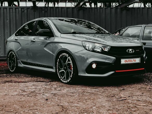 2019 Lada (ВАЗ) Vesta Sport I, серый - вид 15