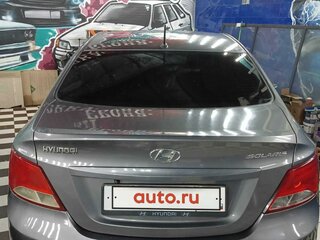 2015 Hyundai Solaris I Рестайлинг, серый, 950000 рублей, вид 2