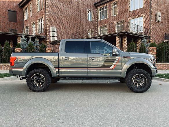 2019 Ford F-150 XIII Рестайлинг, серый - вид 4