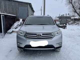 2012 Toyota Highlander II (XU40) Рестайлинг, серебристый, 1800000 рублей, вид 2