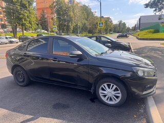 2016 Lada (ВАЗ) Vesta I, чёрный, 670000 рублей, вид 3