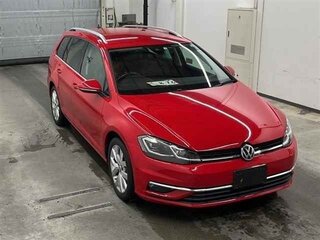 2017 Volkswagen Golf VII Рестайлинг, красный, 1500000 рублей, вид 2
