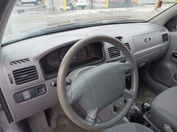 2005 Kia Rio I Рестайлинг, серый, 490000 рублей - вид 7
