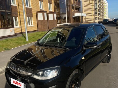2014 Lada (ВАЗ) Kalina II, чёрный, 227000 рублей, вид 2
