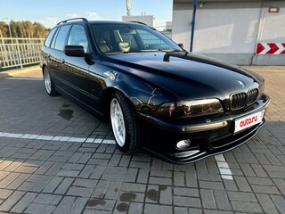 2002 BMW 5 серии 530d IV (E39) Рестайлинг, чёрный, 900000 рублей, вид 2