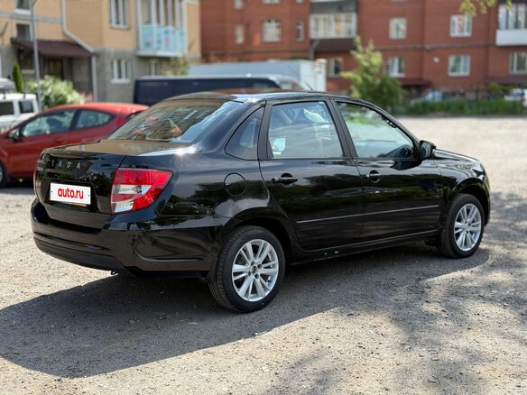 2022 Lada (ВАЗ) Granta I Рестайлинг, чёрный, 800000 рублей - вид 8