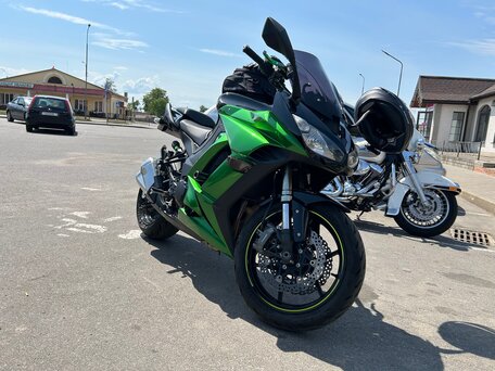 2014 Kawasaki Z 1000SX, зелёный, 750000 рублей, вид 5