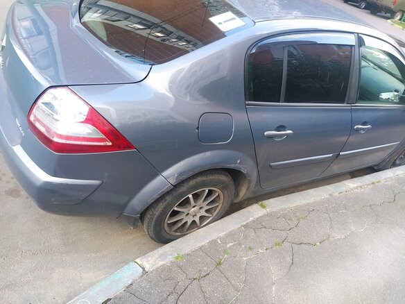 2007 Renault Megane II Рестайлинг, серый - вид 4
