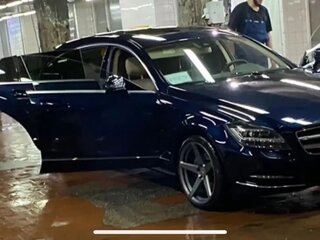 2013 Mercedes-Benz CLS 350 II (C218), синий, 2100000 рублей, вид 1
