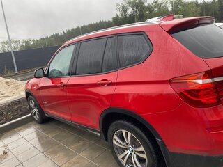 2015 BMW X3 20i xDrive II (F25) Рестайлинг, красный, 2600000 рублей, вид 3