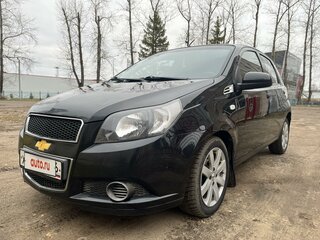 2011 Chevrolet Aveo I Рестайлинг, чёрный, 610000 рублей, вид 1