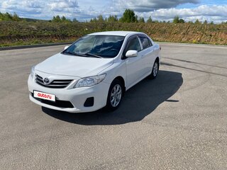 2012 Toyota Corolla X (E140, E150) Рестайлинг, белый, 955000 рублей, вид 1