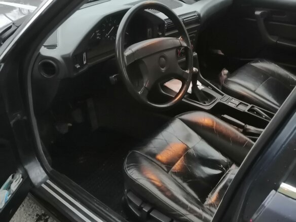 1993 BMW 5 серии 520i III (E34), синий - вид 8