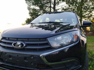 2019 Lada (ВАЗ) Granta I Рестайлинг, чёрный, 550000 рублей, вид 3