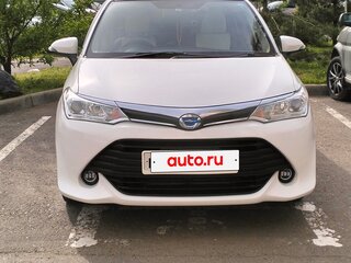 2017 Toyota Corolla Fielder XI (E160, E170, E180) Рестайлинг 1, белый, 1350000 рублей, вид 3
