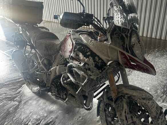 2015 Suzuki V-Strom 1000, красный, 750000 рублей - вид 10