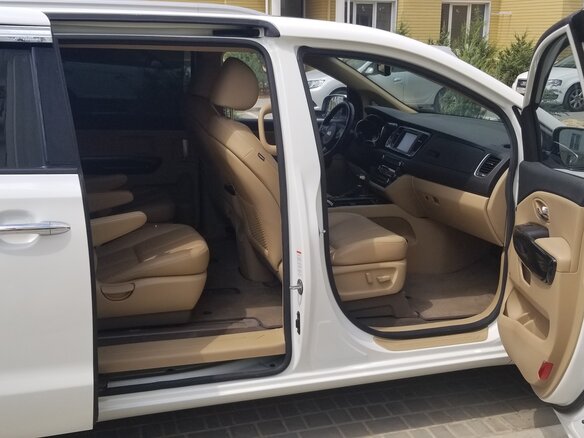 2017 Kia Carnival III, белый - вид 24