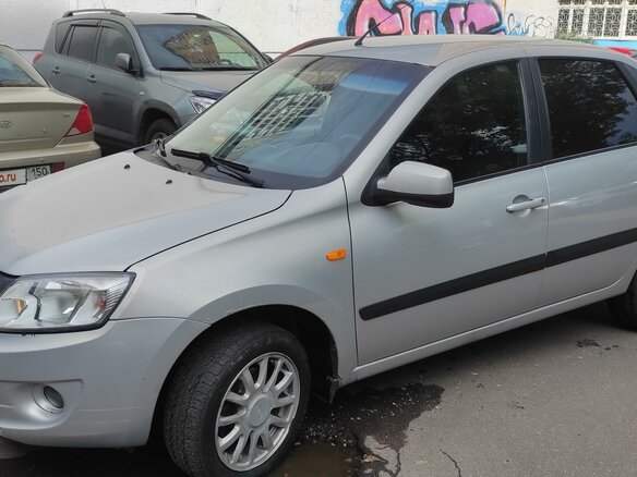 2013 Lada (ВАЗ) Granta I, серебристый