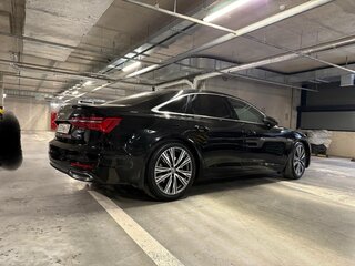 2019 Audi A6 45 TFSI V (C8), чёрный, 3350000 рублей, вид 4