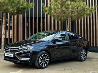 2024 Lada (ВАЗ) Vesta I Рестайлинг (NG), чёрный, 1400000 рублей, вид 1