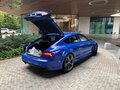 2015 Audi RS 7 I (4G) Рестайлинг, синий - вид 8