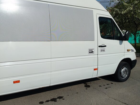 2001 Mercedes-Benz Sprinter, белый, 720000 рублей - вид 2