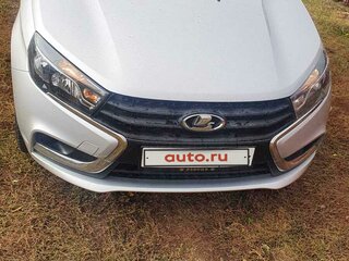 2017 Lada (ВАЗ) Vesta I, серебристый, 1001500 рублей, вид 1