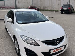 2012 Mazda 6 II (GH) Рестайлинг, белый, 890000 рублей, вид 1