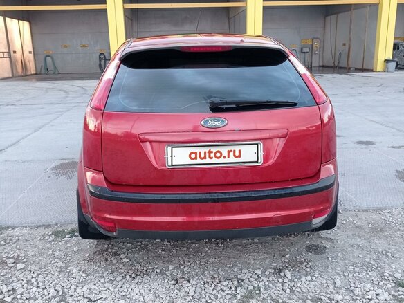 2007 Ford Focus II, красный, 430000 рублей - вид 1