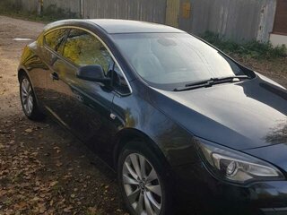 2012 Opel Astra GTC J Рестайлинг, чёрный, 650000 рублей, вид 3