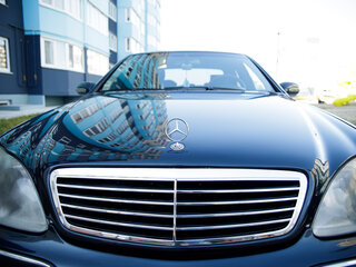 2000 Mercedes-Benz S-Класс 320 IV (W220), синий, 950000 рублей, вид 3