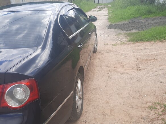 2007 Volkswagen Passat B6, чёрный, 1000100 рублей - вид 18