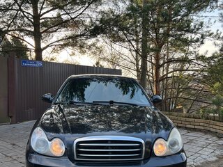 2007 Hyundai Sonata ТагАЗ IV (EF) Рестайлинг, чёрный, 600000 рублей, вид 2