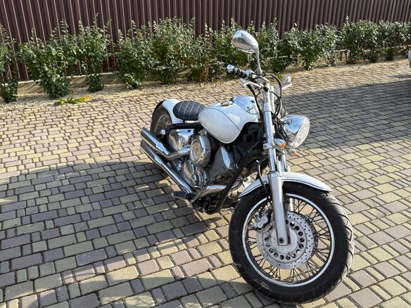 2007 Yamaha XVS1100, белый, 580000 рублей - вид 5
