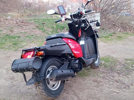 2015 Yamaha Gear, красный, 165000 рублей, вид 4