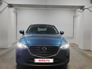 2021 Mazda CX-3 I Рестайлинг, синий, 1990000 рублей, вид 1