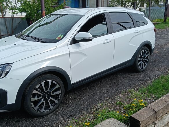 2024 Lada (ВАЗ) Vesta SW Cross I Рестайлинг (NG), белый, 1700000 рублей - вид 4