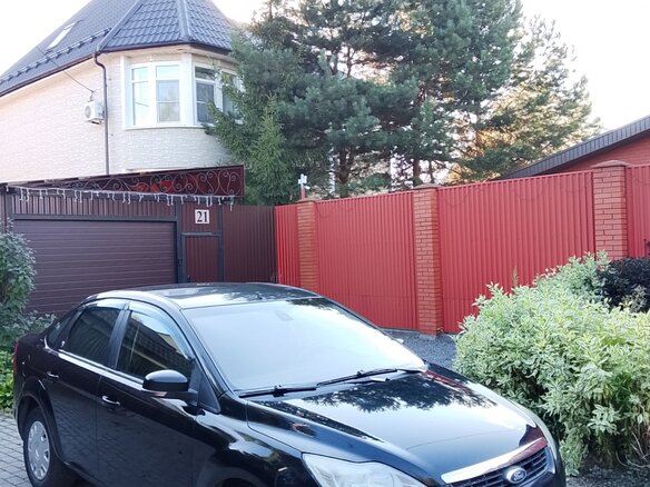 2008 Ford Focus II Рестайлинг, чёрный - вид 7