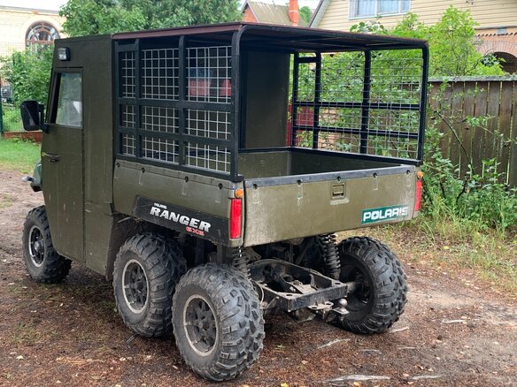 2006 Polaris Ranger 6x6, зелёный - вид 7