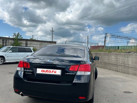 2010 Subaru Legacy V, чёрный, 1090000 рублей - вид 7