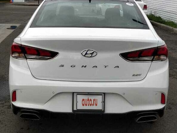 2019 Hyundai Sonata VII (LF) Рестайлинг, белый, 2300000 рублей - вид 2